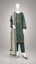 Unstitched 3 Piece Lawn