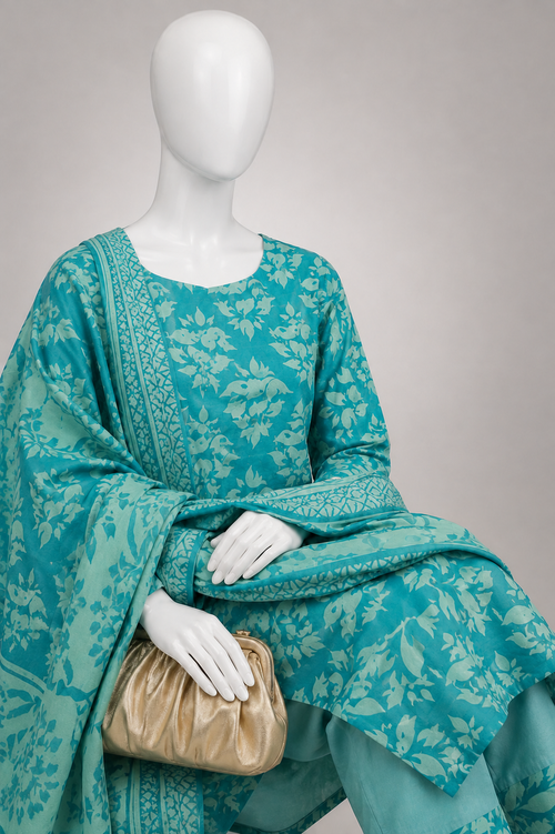 Unstitched 3 Piece Lawn