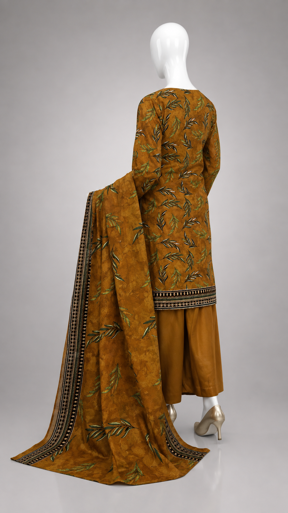 Unstitched 3 Piece Lawn
